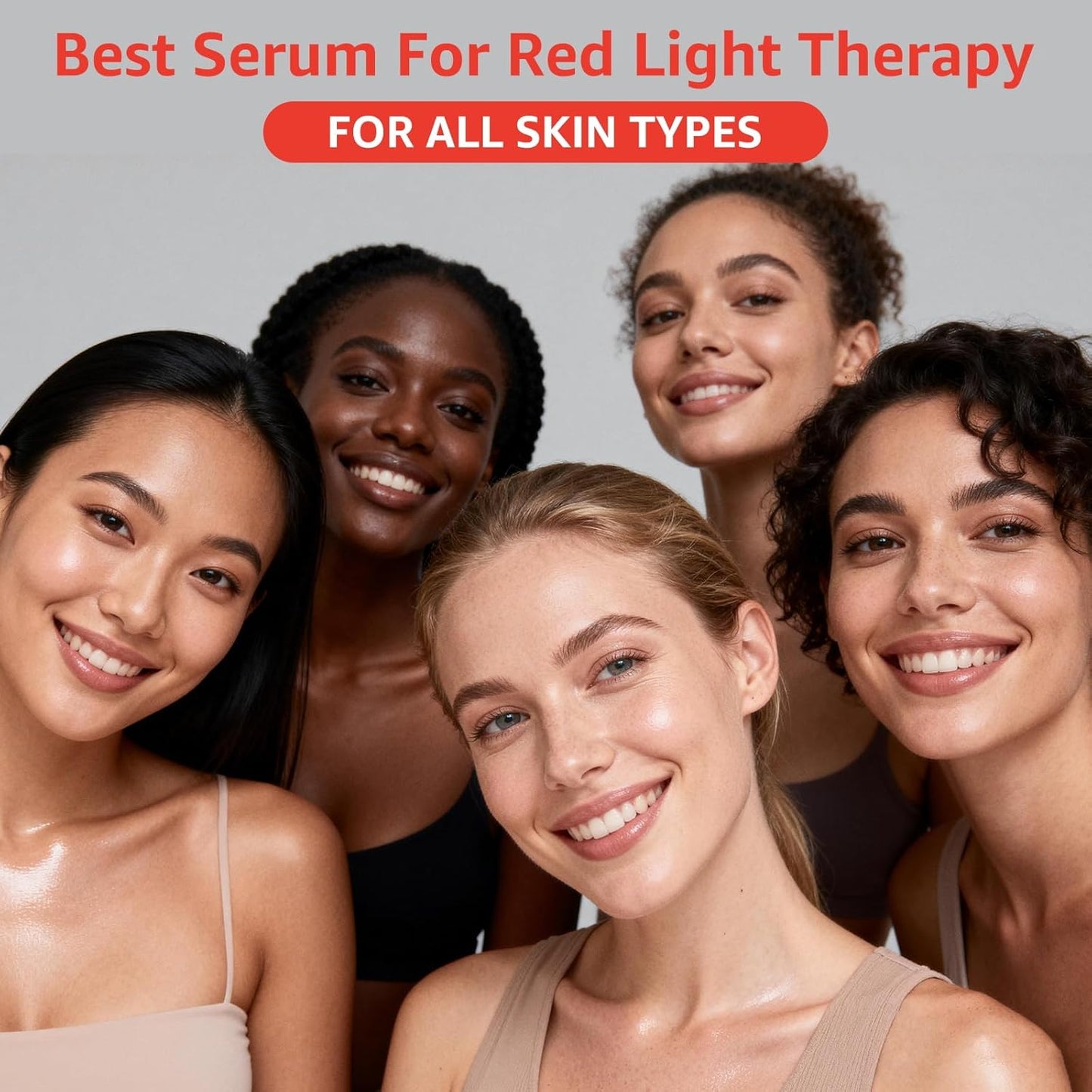 Red Light Therapy Serum, Red Light Therapy Activation Serums Amplify Effects & Reduce Wrinkles with Hydrating, Vitamin E Redlight Serum for Face, Rose Extract Facial Serums for Women, 1.0 FL.OZ
